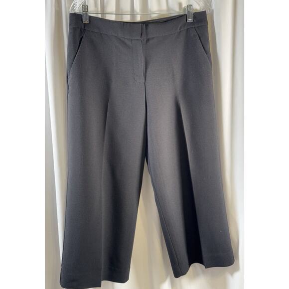 The Limited LTD Cropped Dress Pants, Navy Blue, Sz: 8, 74-12 - Picture 13 of 15